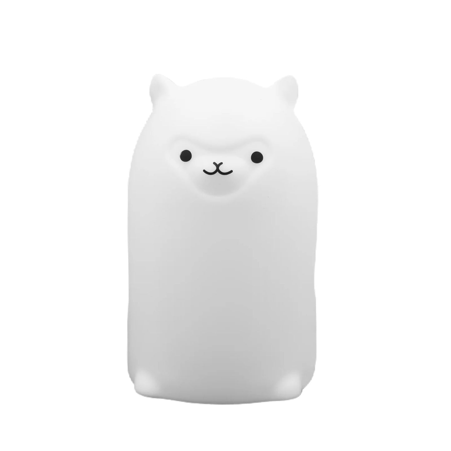 Veilleuse Alpaga en Silicone Tactile