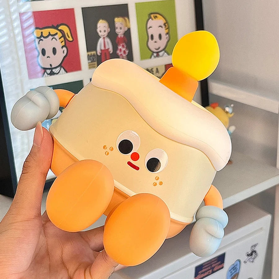 Champignon Veilleuse en Silicone Doux avec Minuterie