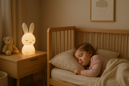 veilleuse bébé fille
