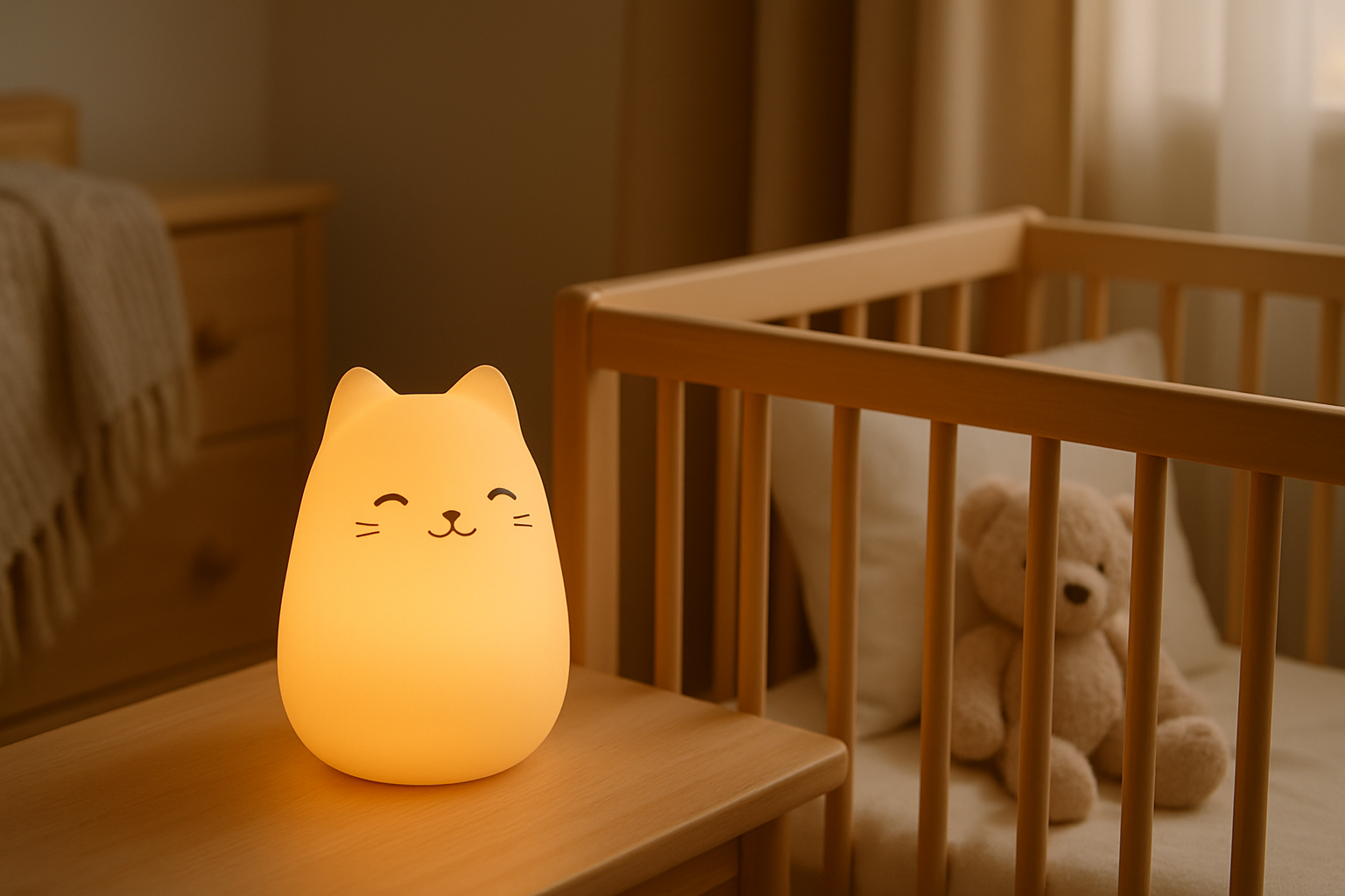 veilleuse chat Image