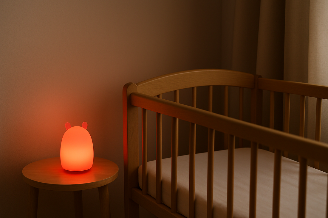 veilleuse lumière rouge