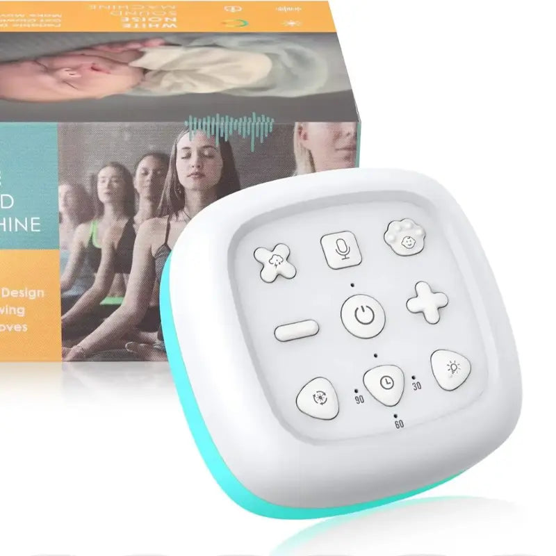 Veilleuse Bruit Blanc avec 30 Sons Apaisants Machine à Sons pour Sommeil et Relaxation