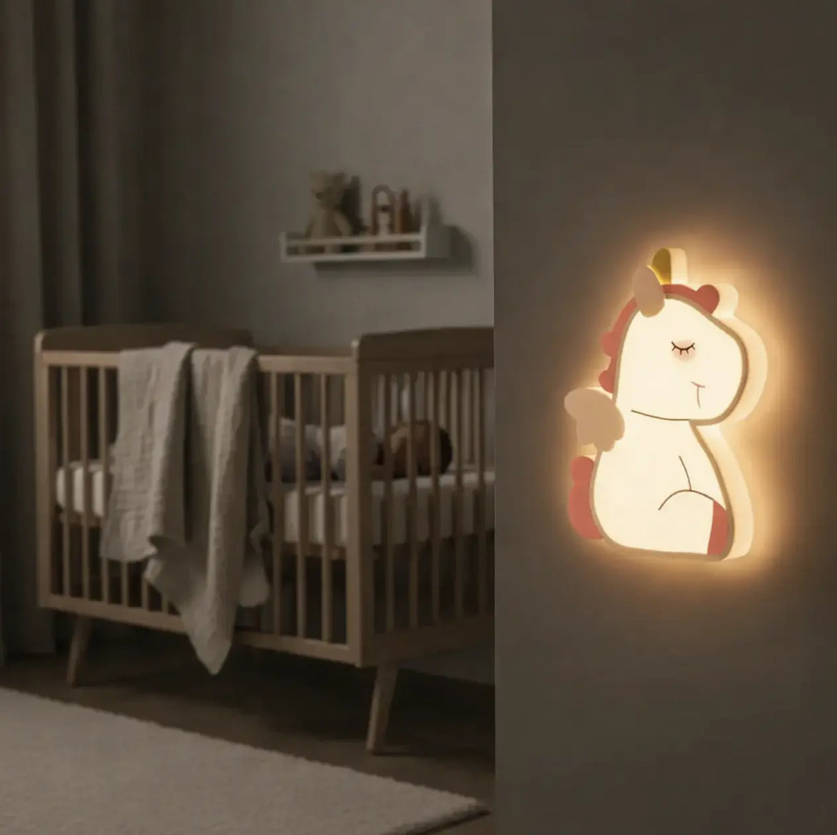 Applique Veilleuse Murale Licorne