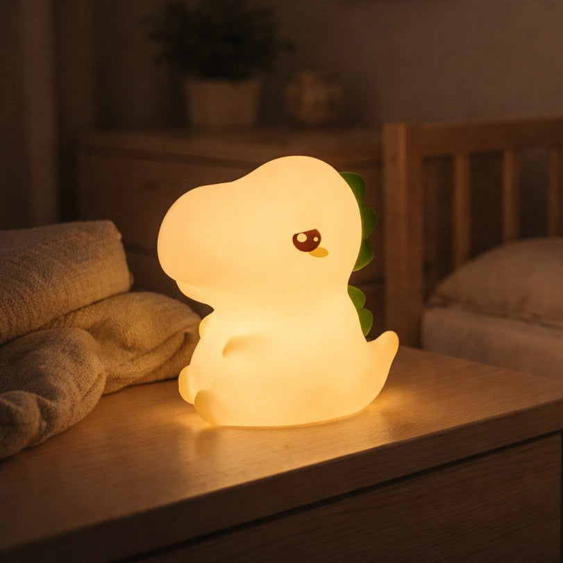 Veilleuse Dinosaure Tactile LED Rechargeable RVB