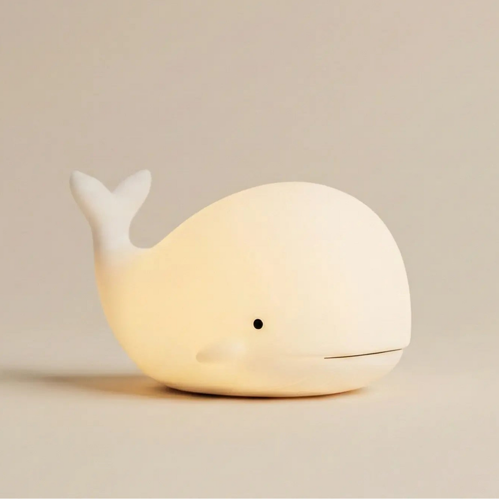 Veilleuse Baleine en Silicone avec Capteur Tactile