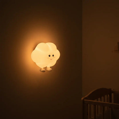 Veilleuse Nuage en Silicone Magnétique Applique Murale