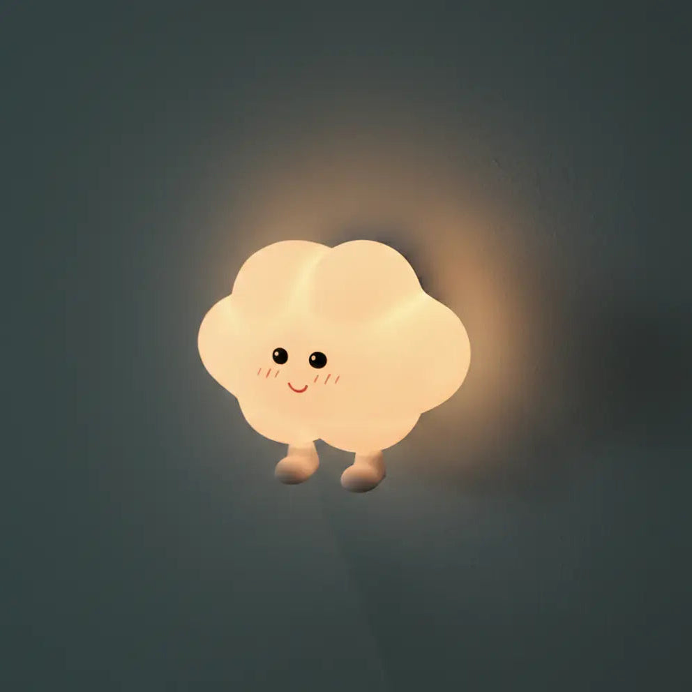 Veilleuse Nuage en Silicone Magnétique Applique Murale