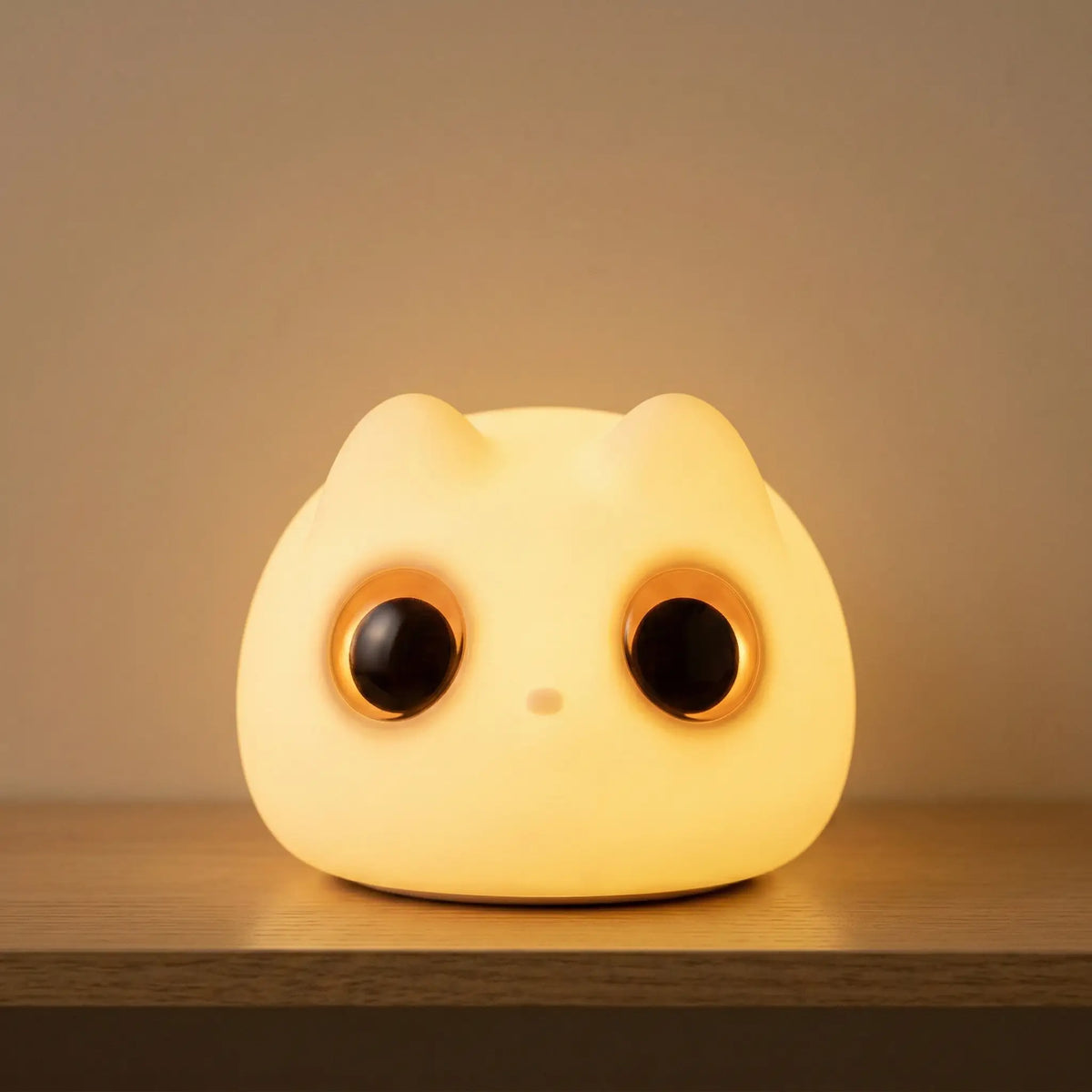 Veilleuse Chat Grand Œil en Silicone