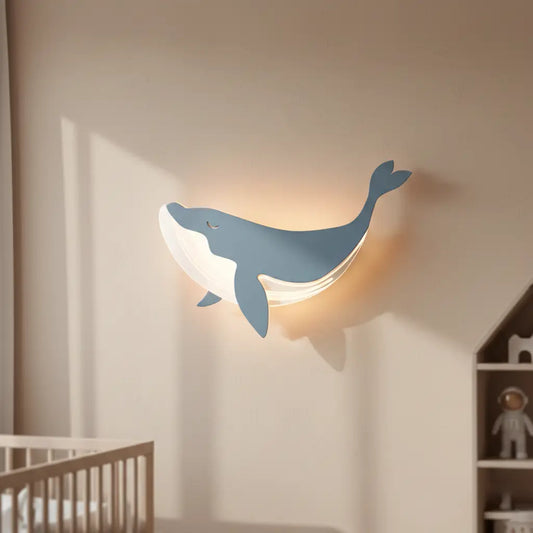 Veilleuse Murale Baleine Applique Murale Design