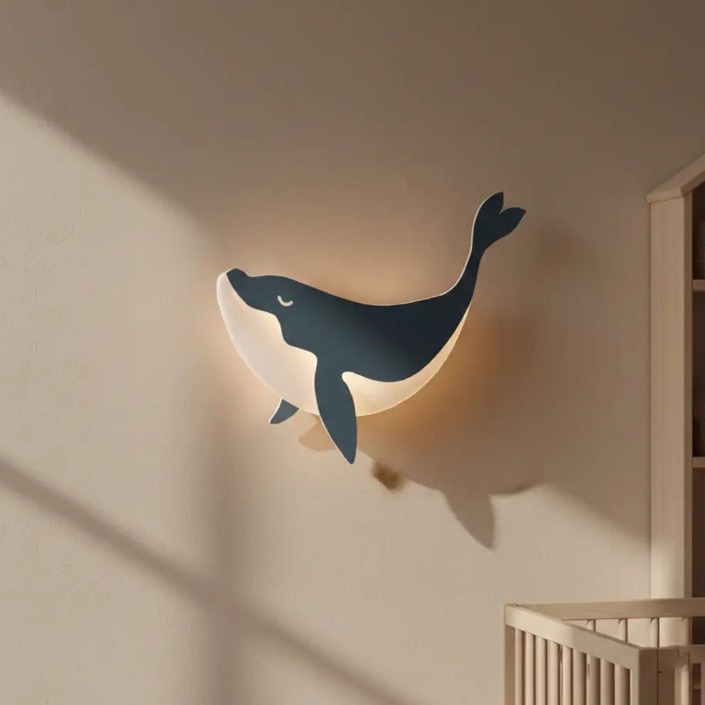 Veilleuse Murale Baleine Applique Murale Design