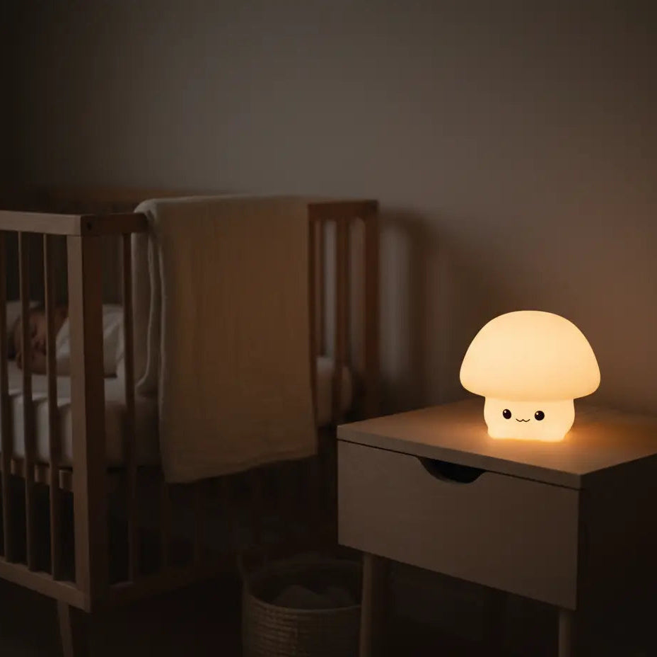 Champignon Veilleuse Mignon en Silicone
