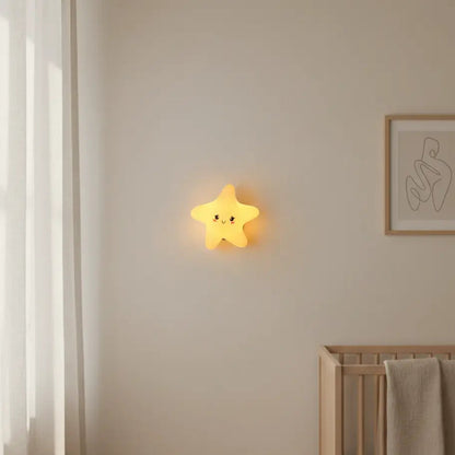 Veilleuse Étoile en Silicone Magnétique Applique Murale
