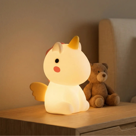 Veilleuse Licorne en Silicone
