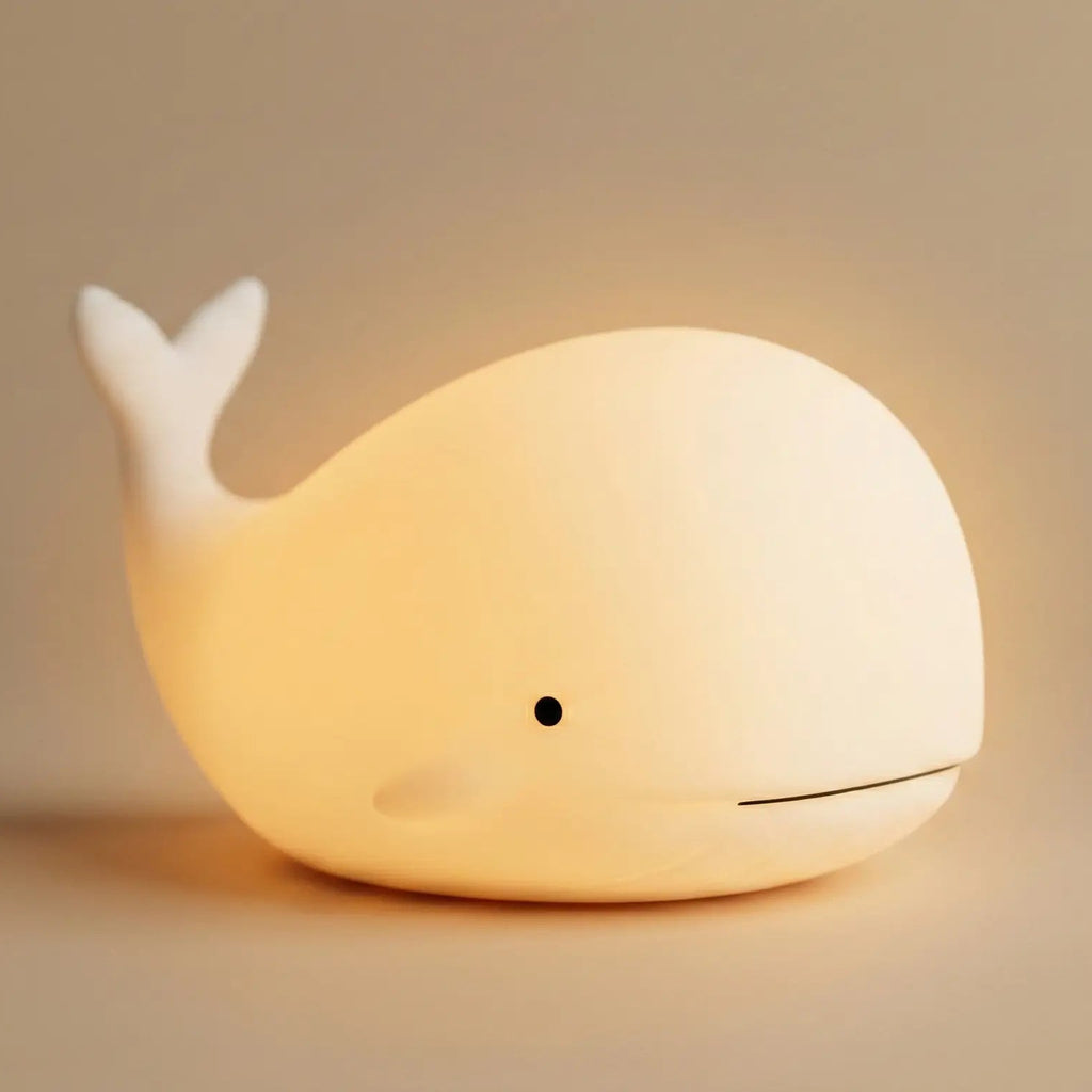 Veilleuse Baleine en Silicone avec Capteur Tactile