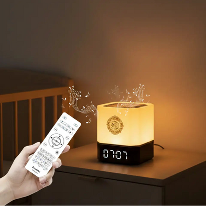 Horloge Azan Coran Lumineuse Réveil Bluetooth Sans Fil Contrôle App