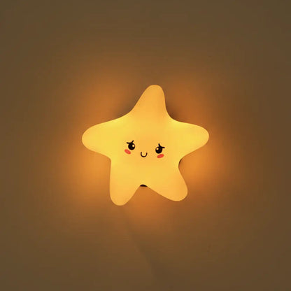 Veilleuse Étoile en Silicone Magnétique Applique Murale