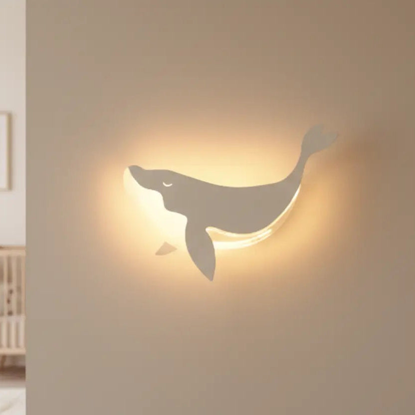 Veilleuse Murale Baleine Applique Murale Design