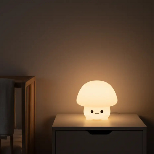 Champignon Veilleuse Mignon en Silicone
