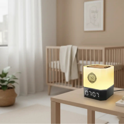 Horloge Azan Coran Lumineuse Réveil Bluetooth Sans Fil Contrôle App