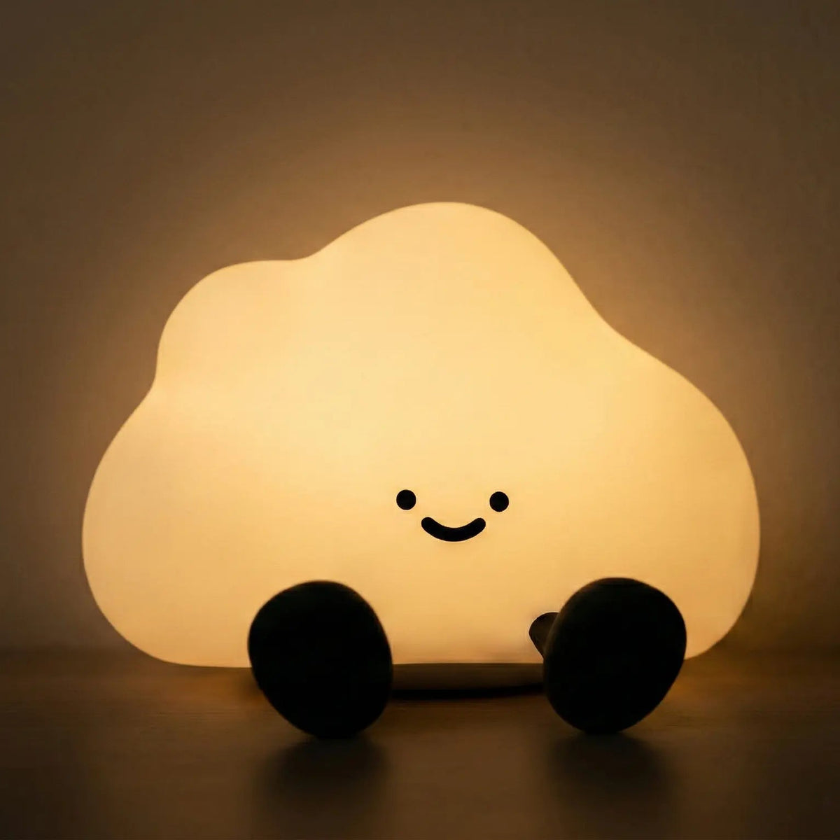 Veilleuse Nuage en Silicone Doux avec Pieds