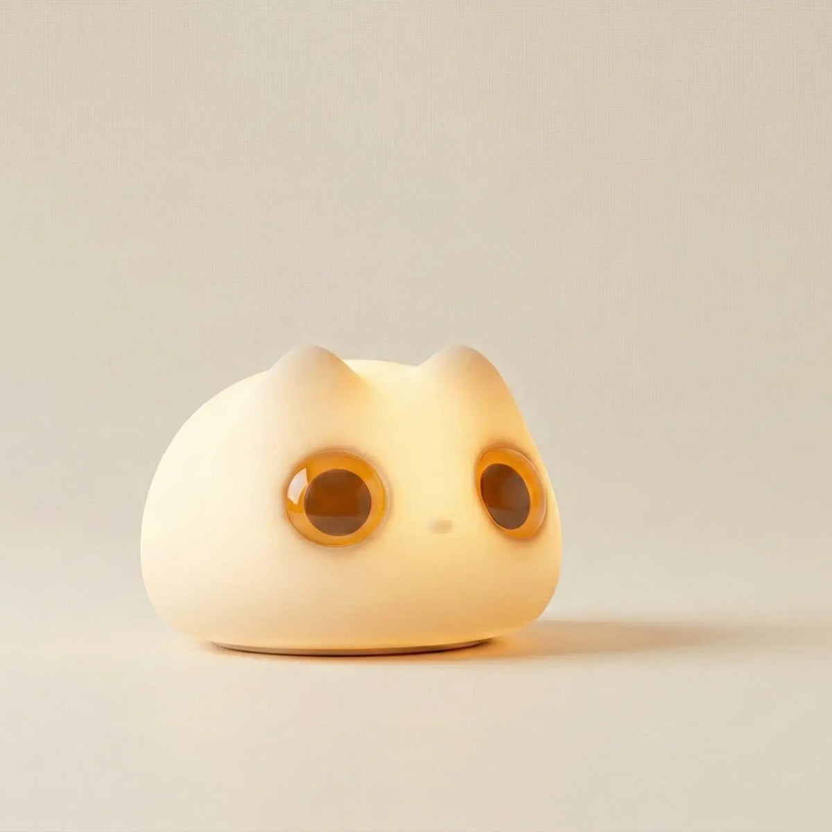 Veilleuse Chat Grand Œil en Silicone
