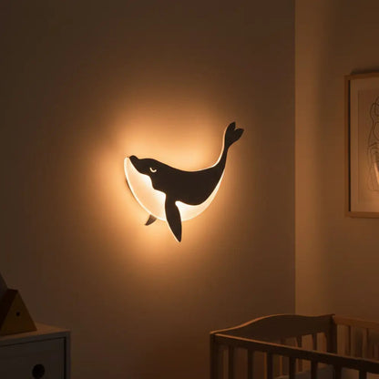 Veilleuse Murale Baleine Applique Murale Design