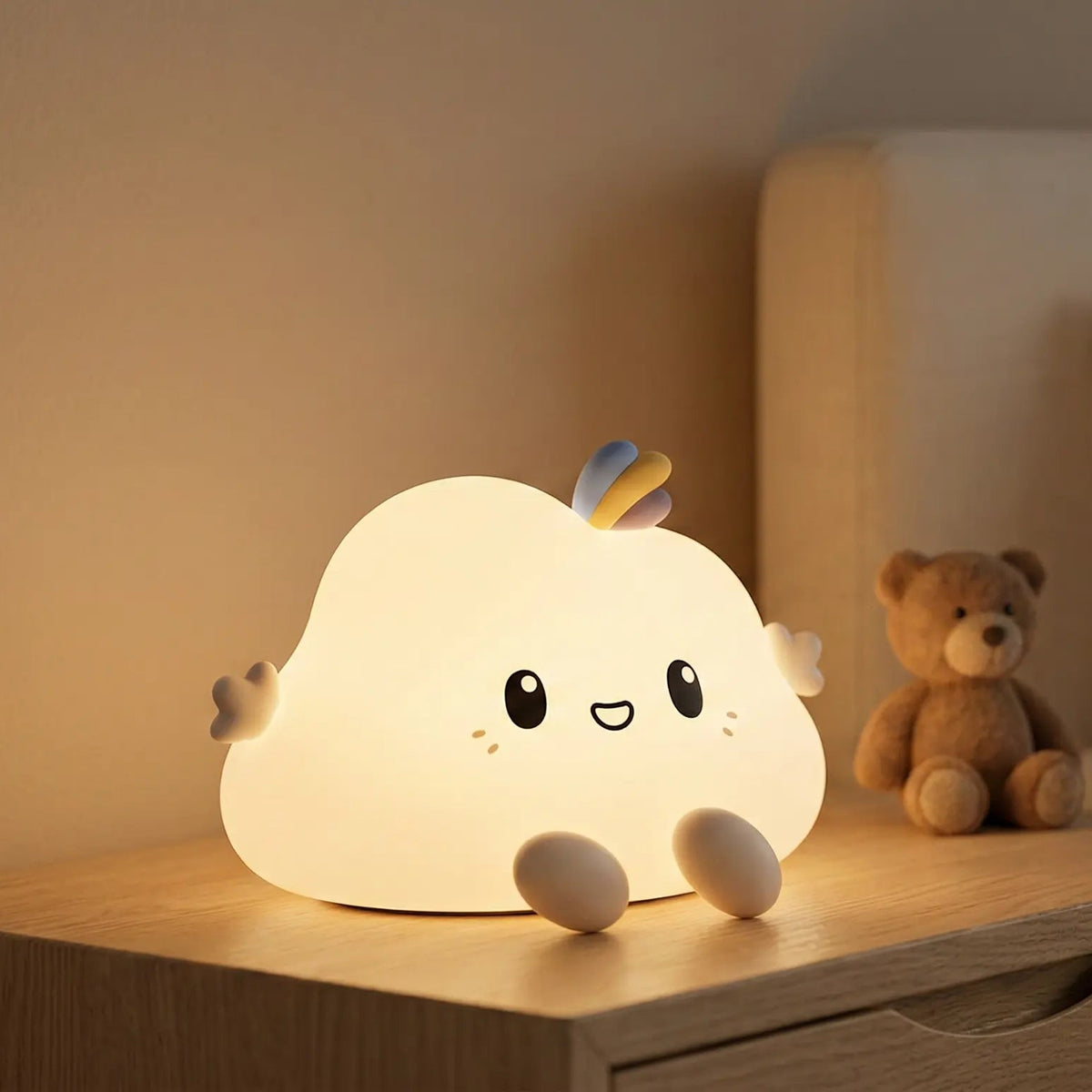 Veilleuse Nuage Mignon en Silicone