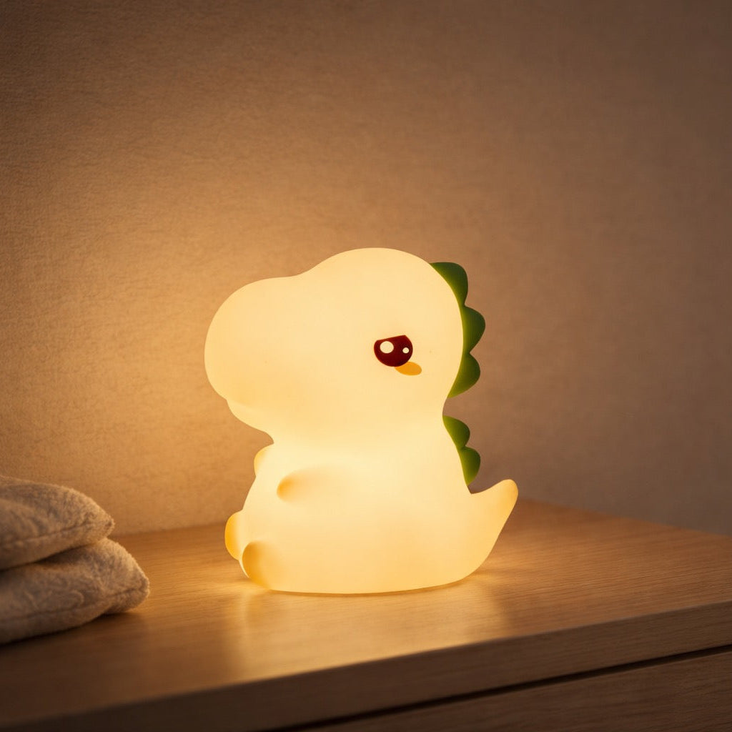 Veilleuse Dinosaure Tactile LED Rechargeable RVB