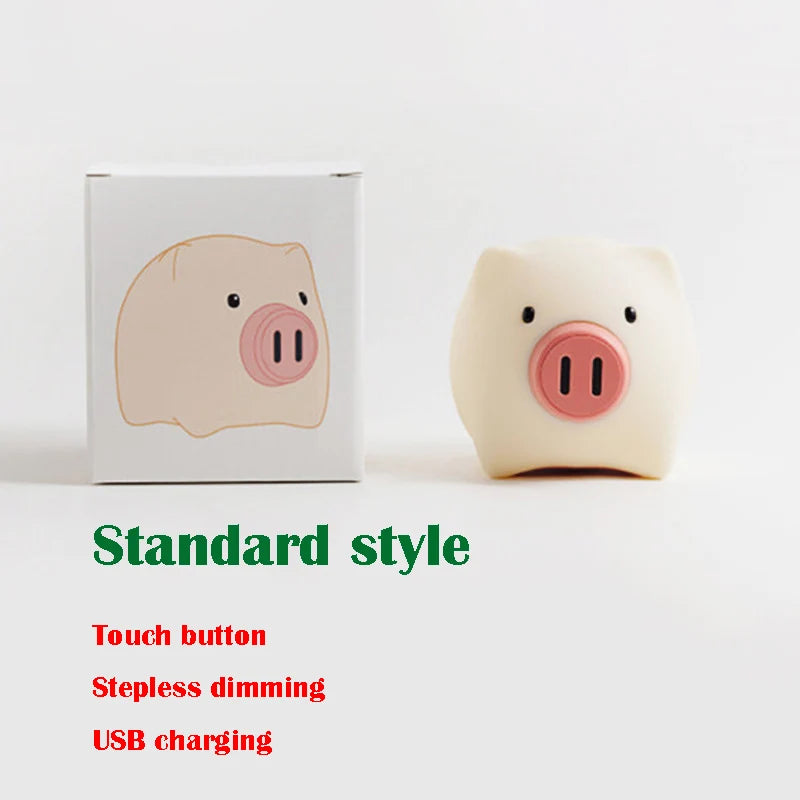 Veilleuse Cochon en Silicone