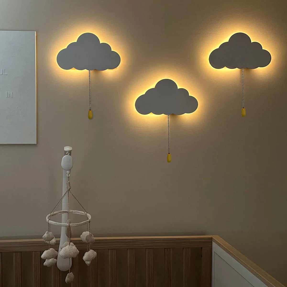 Applique Murale Nuage Veilleuse