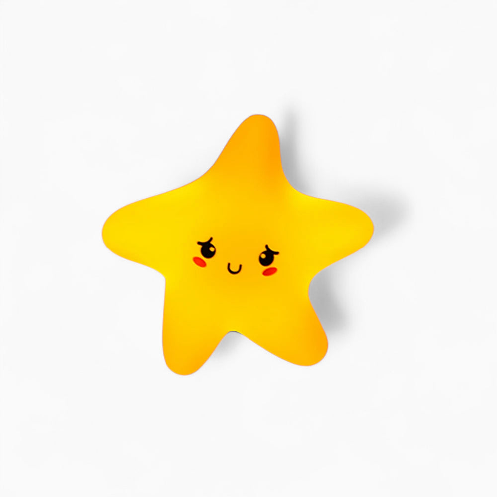Veilleuse Étoile en Silicone Magnétique Applique Murale