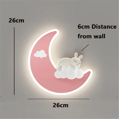 Veilleuse Murale Lune