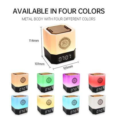 Horloge Azan Coran Lumineuse Réveil Bluetooth Sans Fil Contrôle App