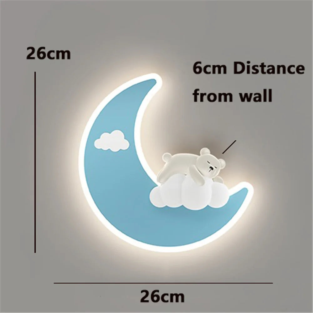 Veilleuse Murale Lune