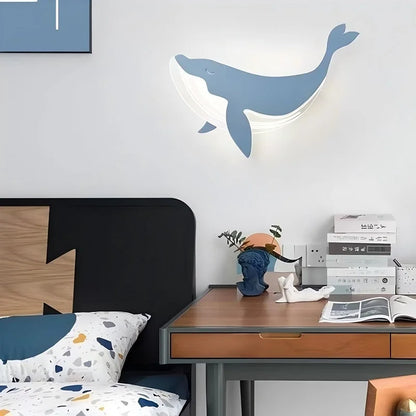 Veilleuse Murale Baleine Applique Murale Design