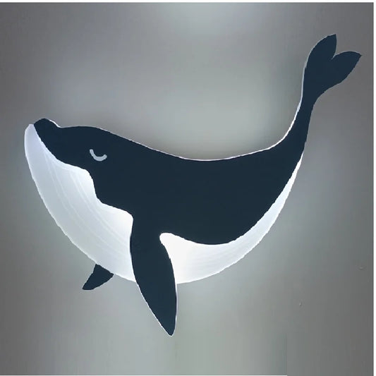 Veilleuse Murale Baleine Applique Murale Design