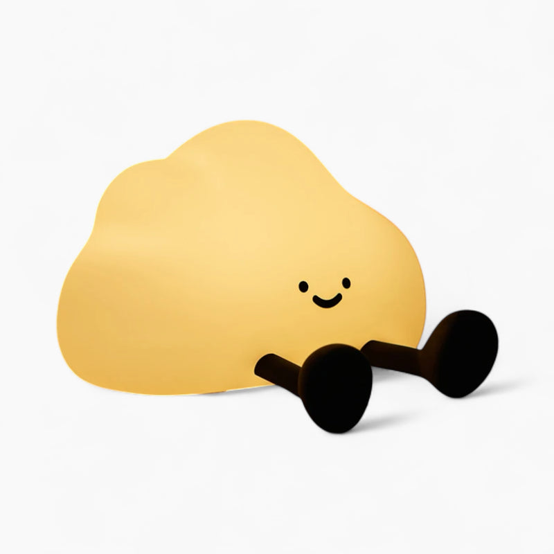 Veilleuse Nuage en Silicone Doux avec Pieds