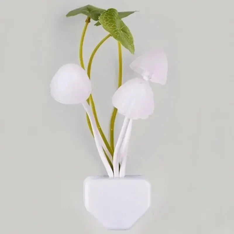 Lampe Veilleuse Colorée en Forme de Champignon