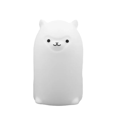 Veilleuse Alpaga en Silicone Tactile