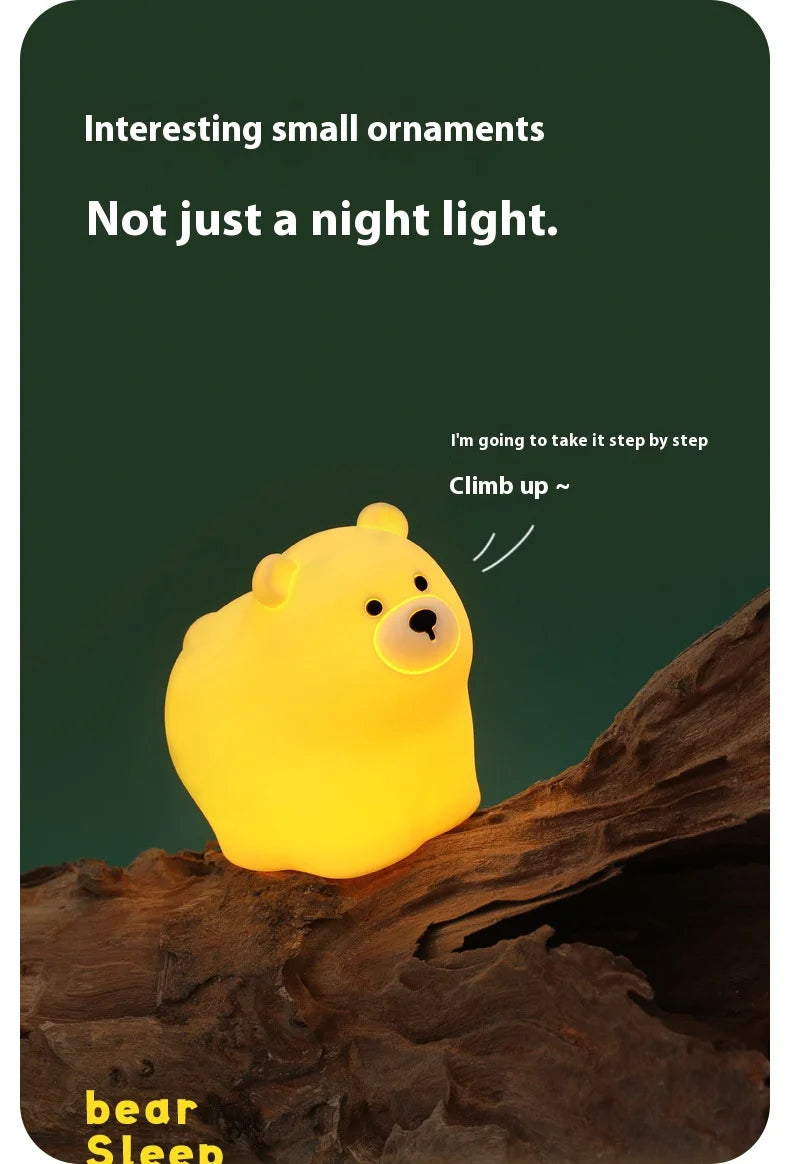 Veilleuse Ours Polaire en Silicone