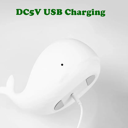 Veilleuse Baleine en Silicone avec Capteur Tactile