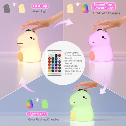 Veilleuse Dinosaure Mignonne