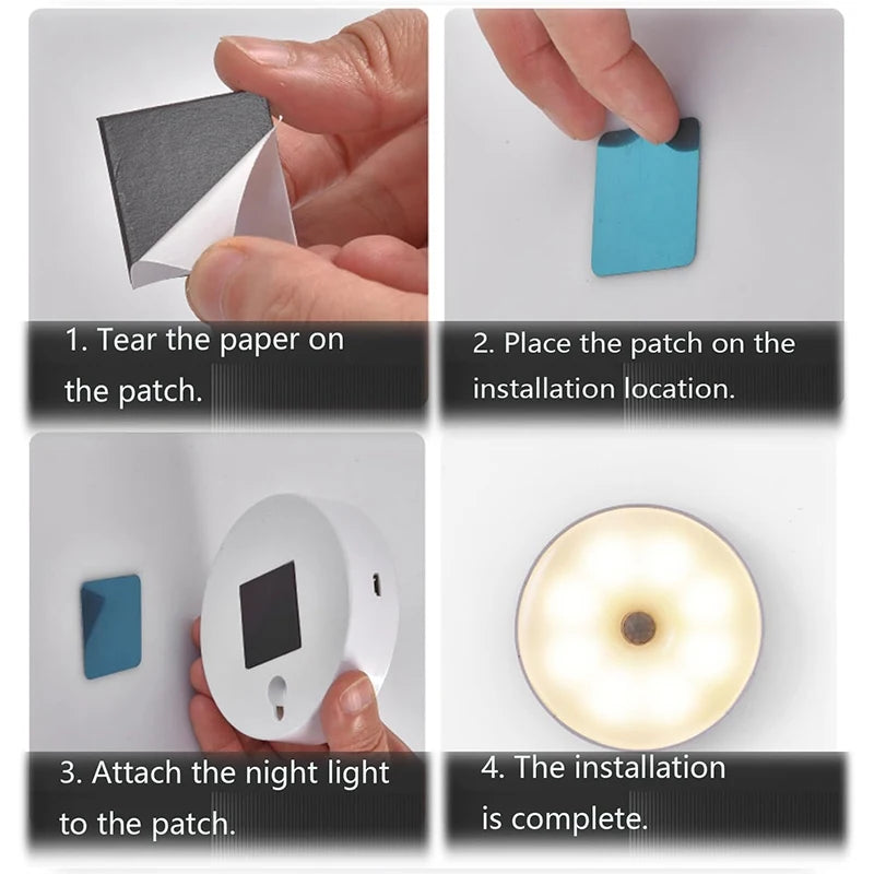 Veilleuse Murale LED avec Détecteur de Mouvement