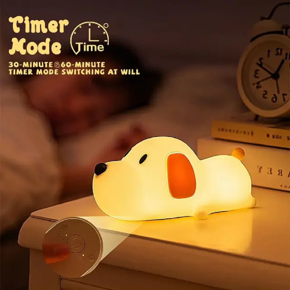 Veilleuse Chiot en Silicone