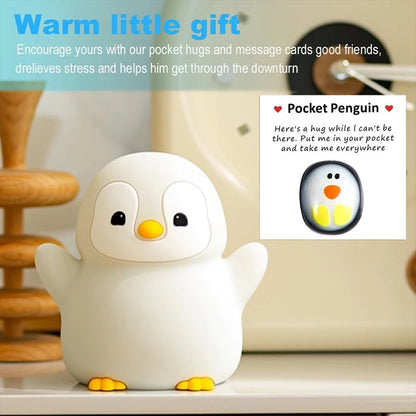 Veilleuse Pingouin en Silicone