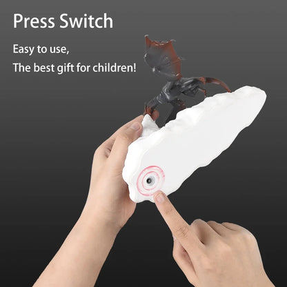 Veilleuse Imprimée en 3D en Forme de Dragon Dinosaure