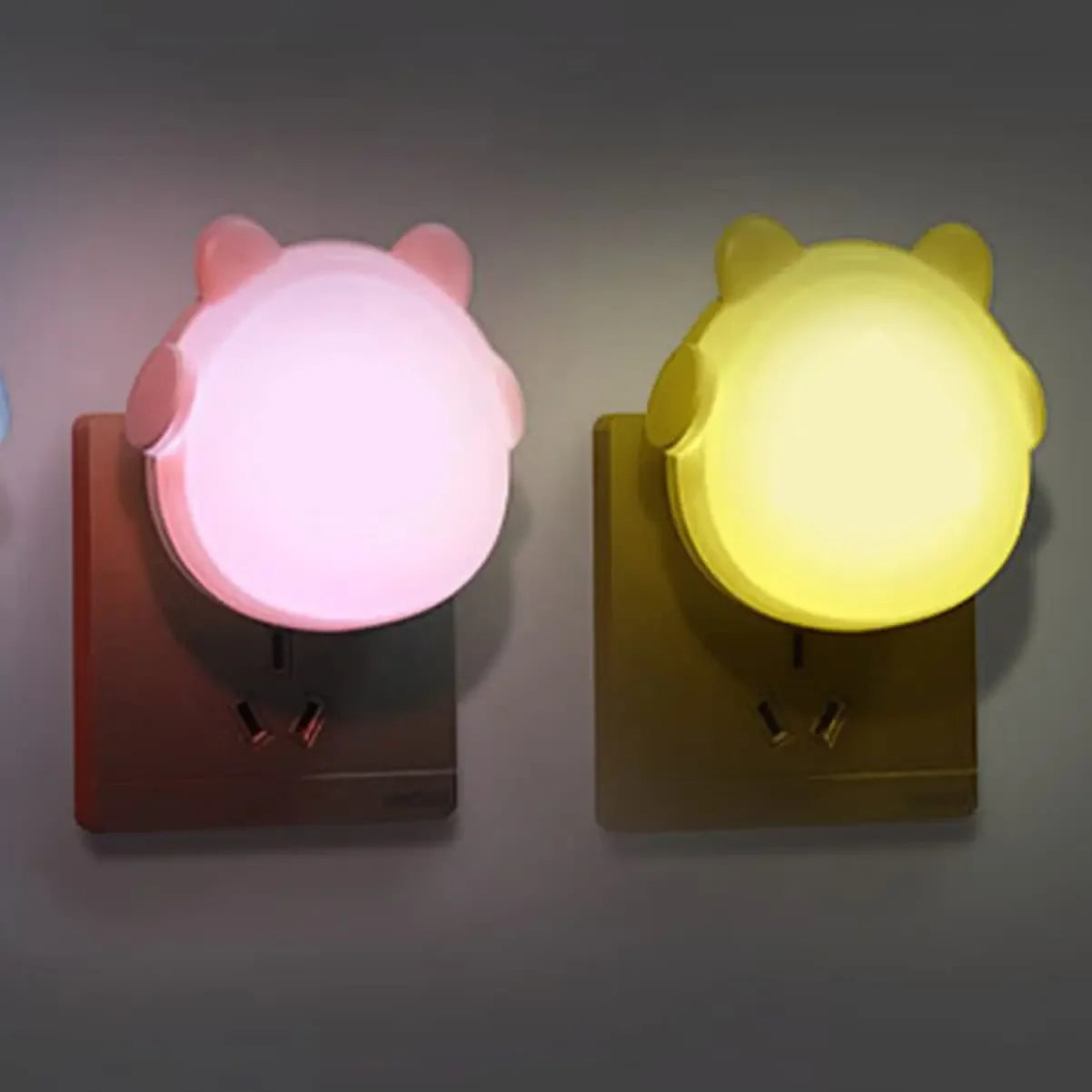 Veilleuse Ourson Mural Duo pour Prise