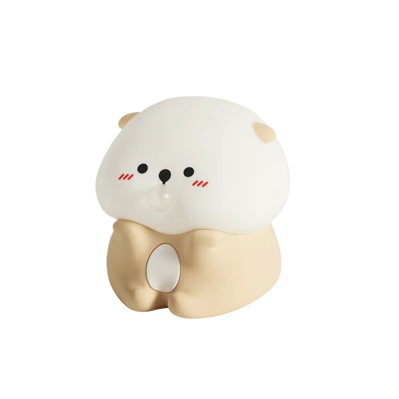 Loutre Veilleuse Tactile en Silicone