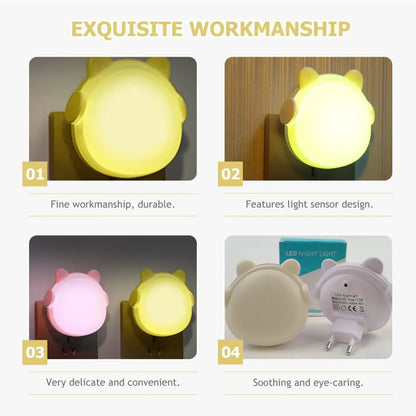 Veilleuse Ourson Mural Duo pour Prise