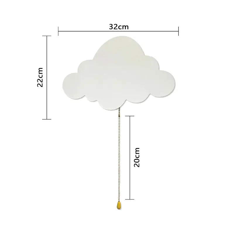 Applique Murale Nuage Veilleuse - Éclairez Doucement Votre Nuit